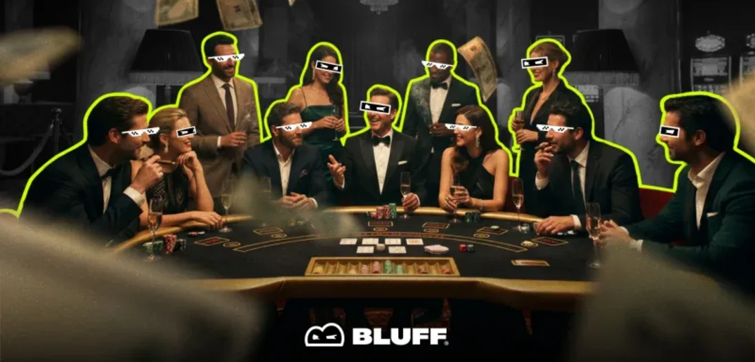 Bluff campaign creative by Lumina Clippers